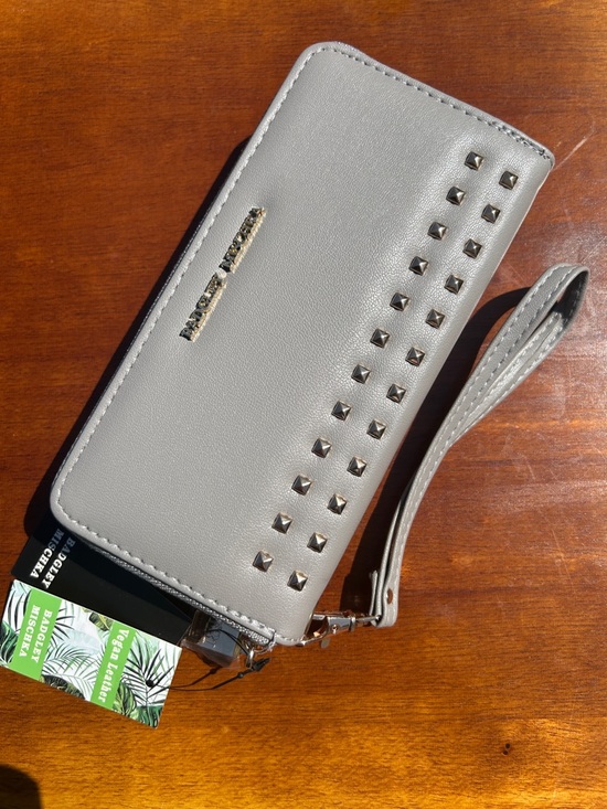 Badgley Mischka Handbags - NWT $59 Badgley Mischka Studded Zip Wristlet / Wallet